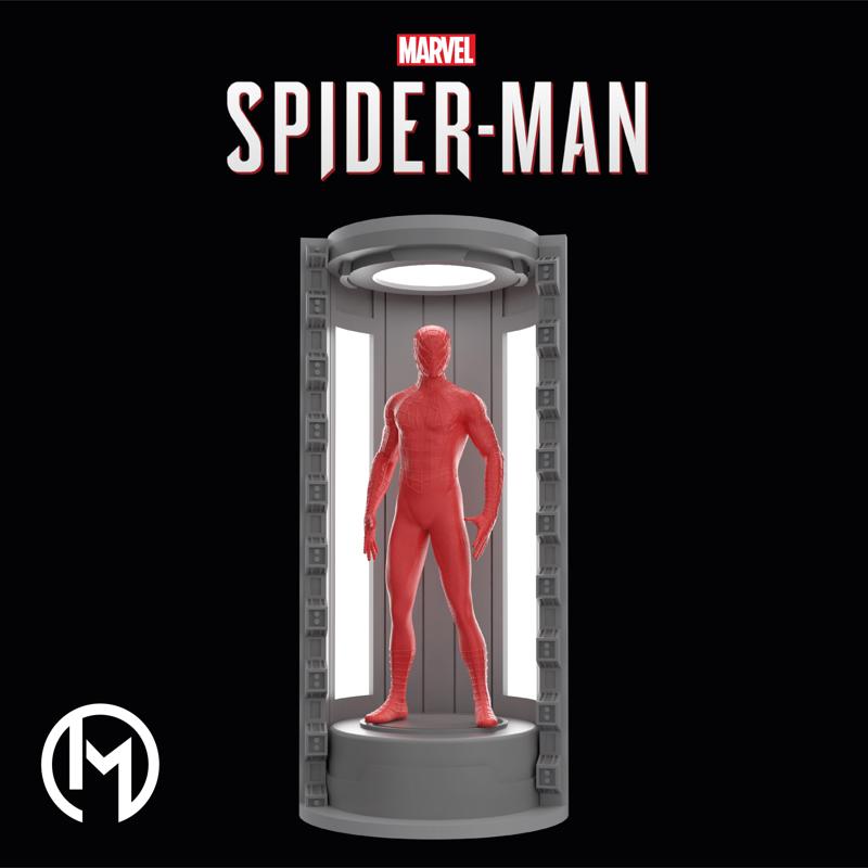 Armario para trajes de Spiderman