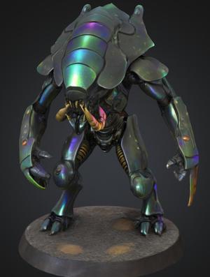 INFERNAL INSECTOID OF THE ARMORED SPACE