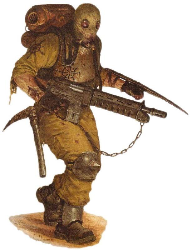 Evil Militia Trench Cultist