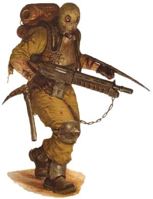 Evil Militia Trench Cultist