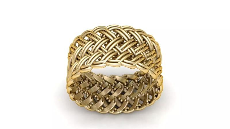 Filigree Ring For Men And Women 3d Printable Model