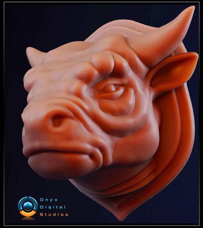 Minoton Wall Trophy - 3D Printable