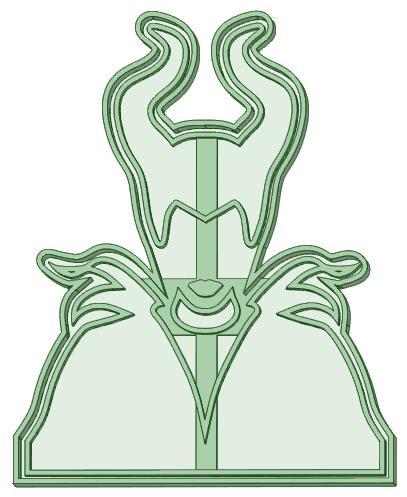 Malefica 3 cookie cutter