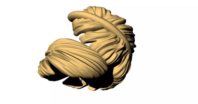 FEATHER RING ANILLO PLUMA