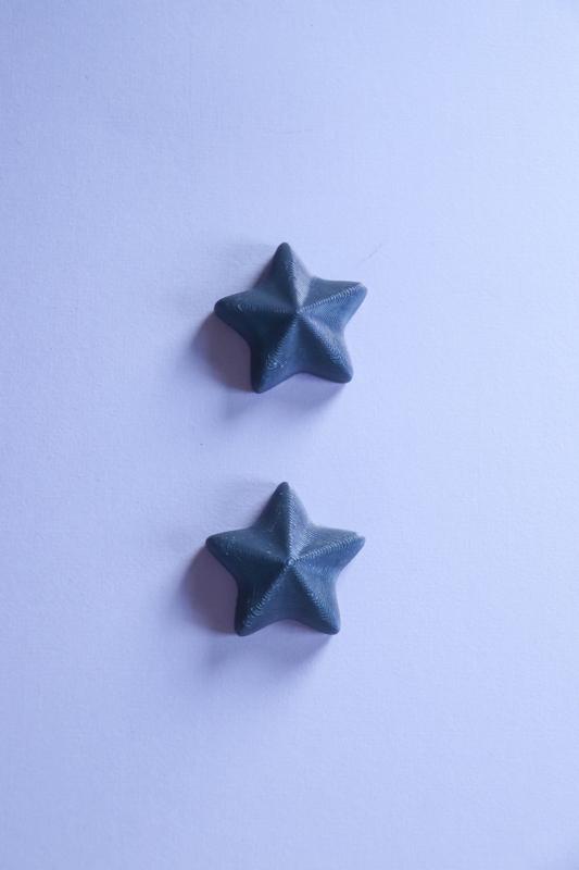 Decorative 3D stars