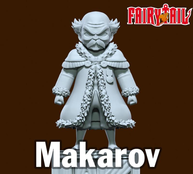 FAIRY TAIL - Makarov - 3d print