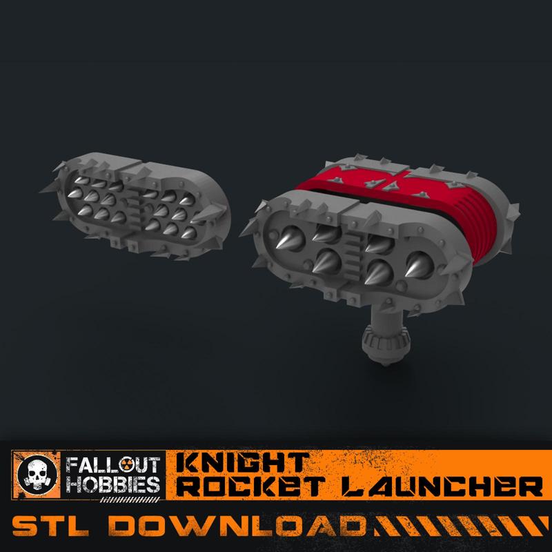 Chaotic Warmachine Rocket Launcher STL Download