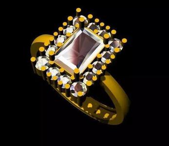 Cluster Ring 3dm file