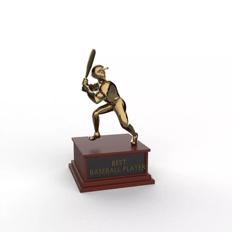 Award Cup - Best Baseball Player