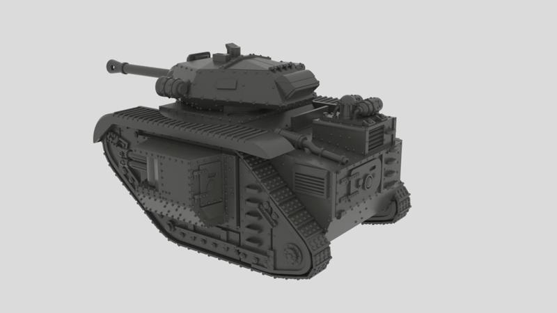 Rhombus CS Battle Tank standalone