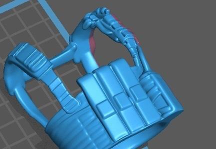 1/12 gi joe classified vest 8 "MARINE SNIPER"