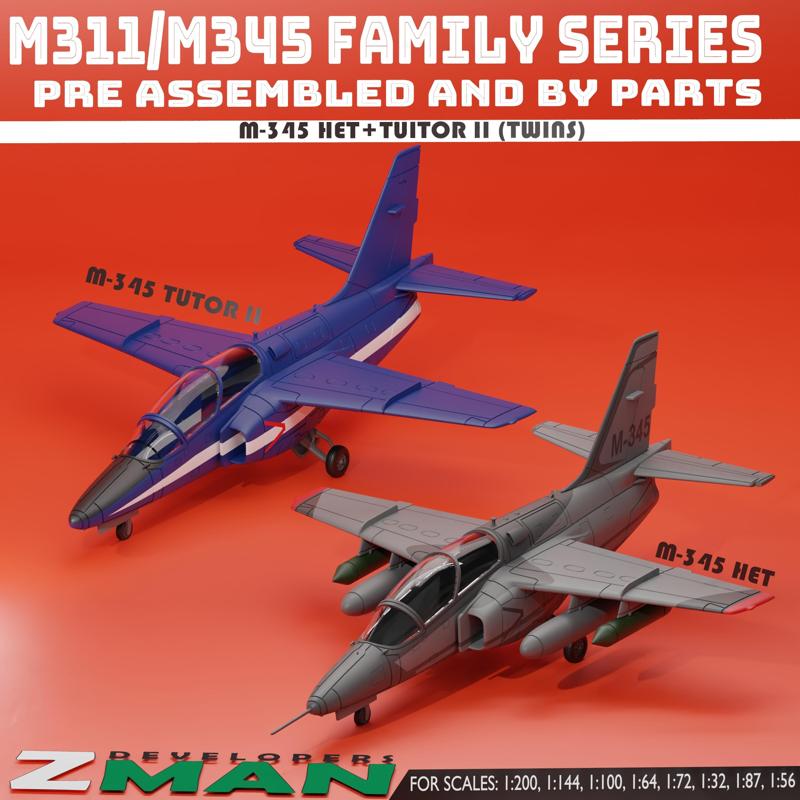 Aermachi M-345 HET+TUTOR II (TWINS PACK) V2