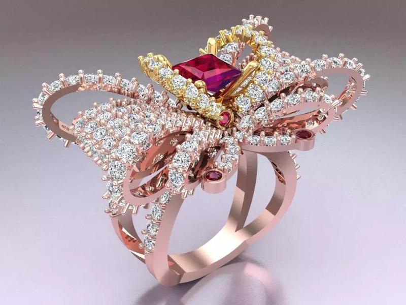 Bow Tie Ring - Womens Rings - N5520