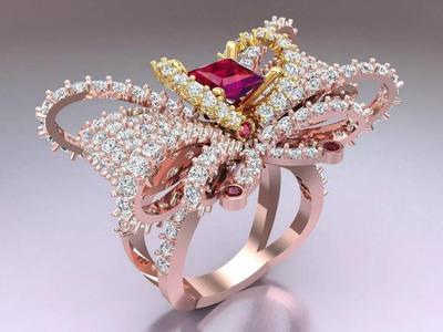 Bow Tie Ring - Womens Rings - N5520