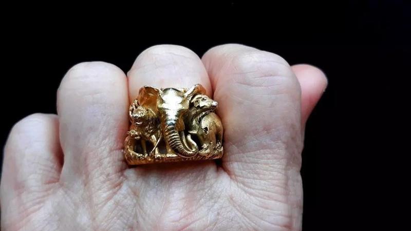 Big five animal ring