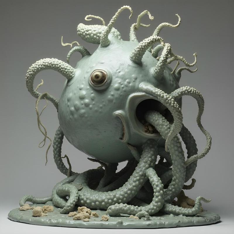 Blight Horror - 32mm Fantasy Miniature