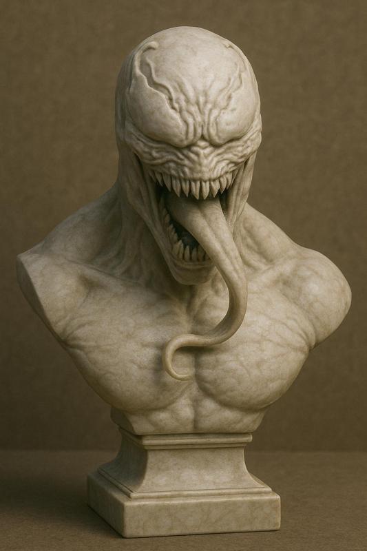 venom bust