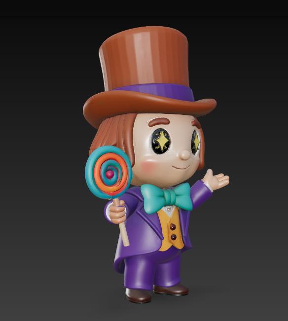 Willy Wonka Kawaii