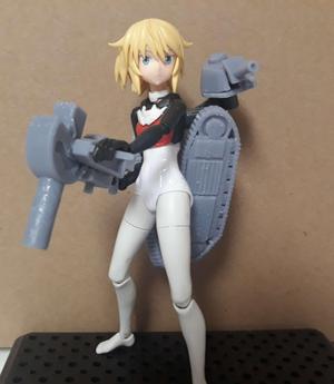 Mecha Musume - Char B1 and Others
