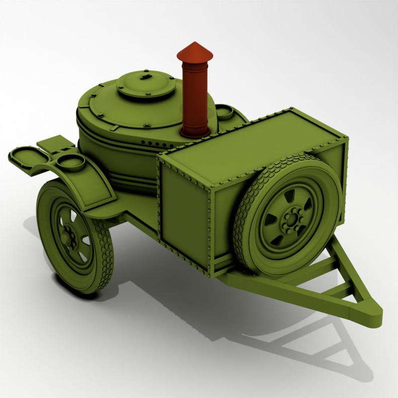 Soviet Field Kitchen KP-42 (1/35 – 1/43 – 1/72) 🍲
