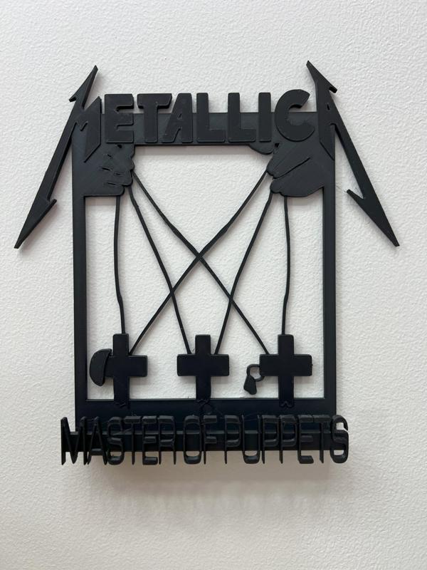 Metallica CD Wall Mount - Master Of Puppets Album - Plus Bonus Files!