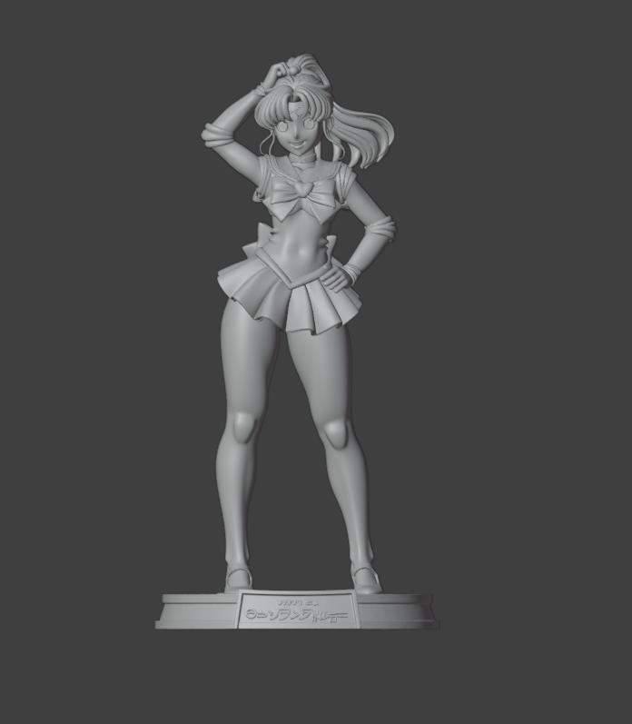 Sailor Jupiter (Makoto Kino) Sailor Moon Anime Action Figure