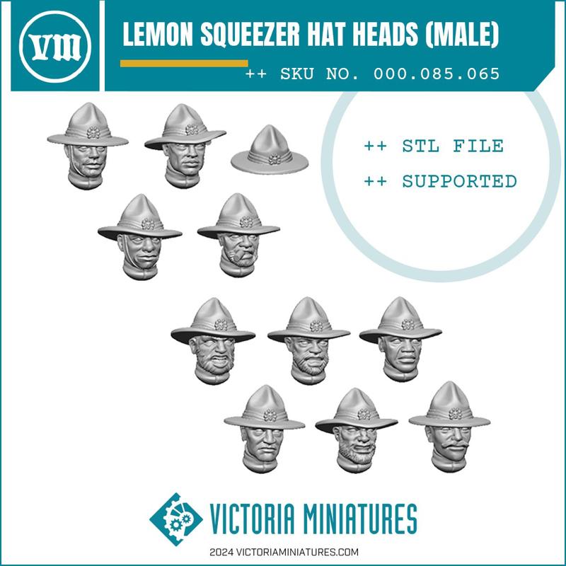Lemon Squeezer Hat Heads Male