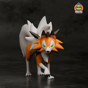 lycanrock dusk form with 1/20 scale
