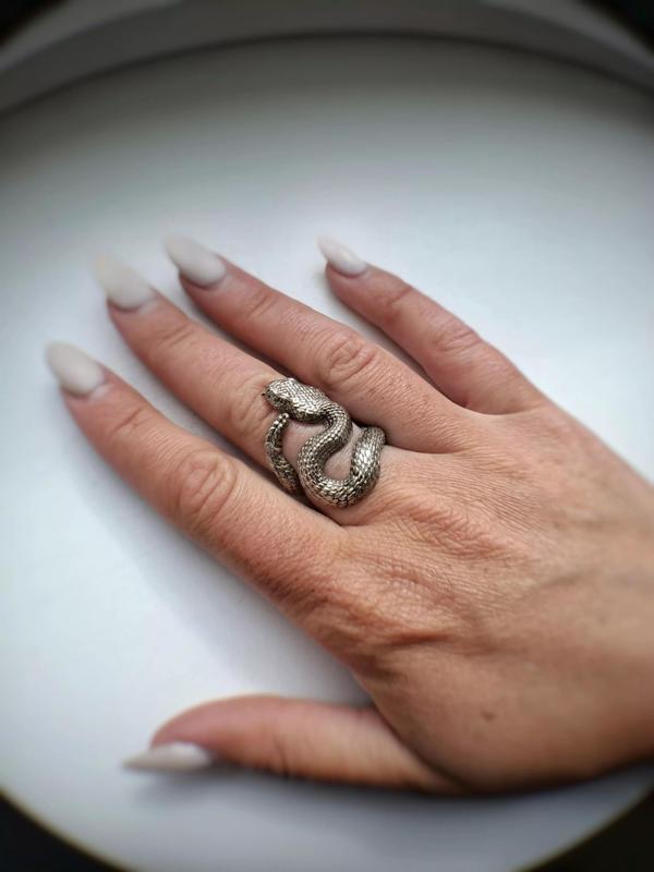 Rattlesnake ring 3d model for 3d printing 3D print model