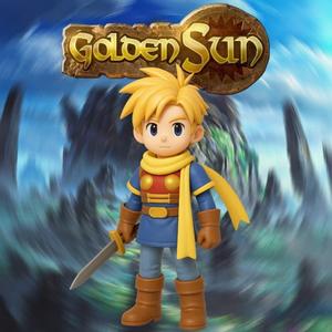 Isaac Golden sun Chibi style