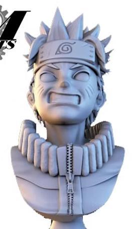 Naruto Uzumaki 3D Bust