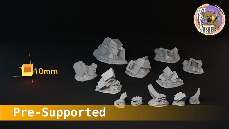 Crystal Quad style Formation Set A