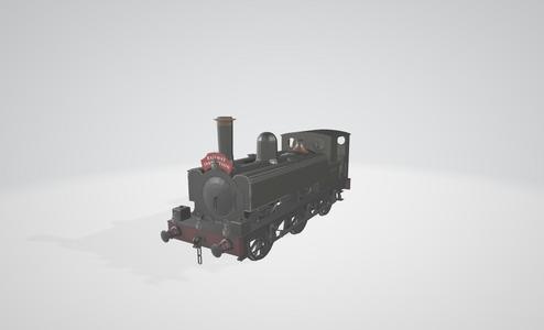 steam locomotive Wing Tank