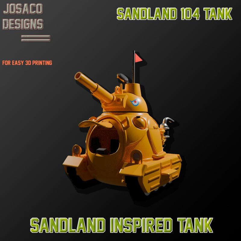 Tank 104 - Sandland inspired tank