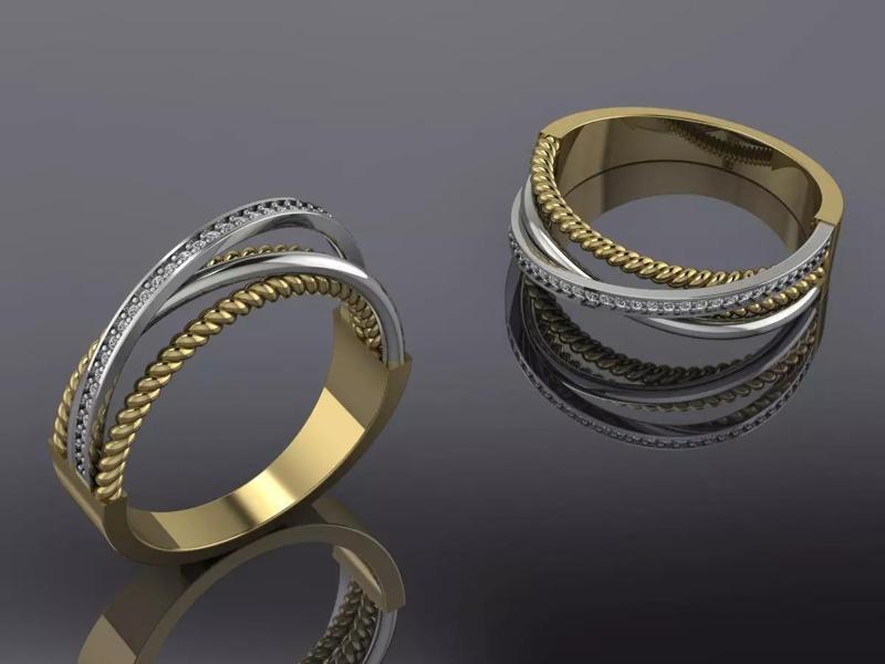 Jewelry Ring Gold MK-088