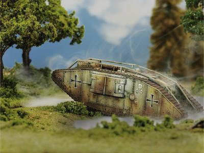 Monsters of War: British MkIV Tank