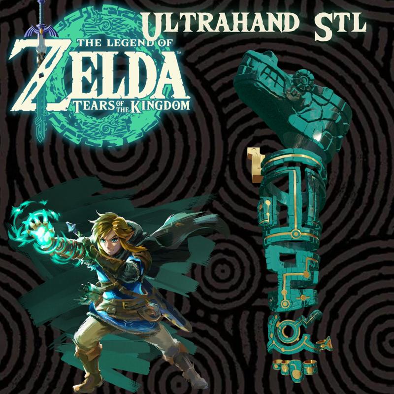 Link UltraHand and Rings Set  Zelda Tears of the Kingdom