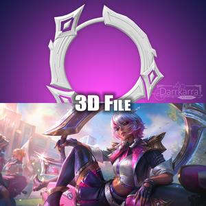 Qiyana Prestige Battle Academia League of Legends STL files