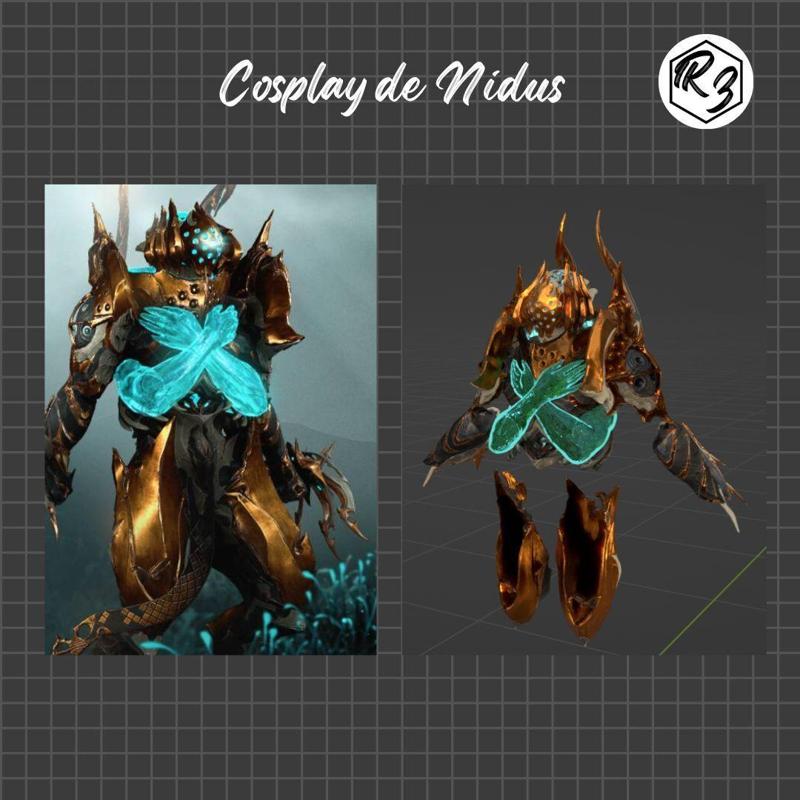 Warframe Nidus Armor plates