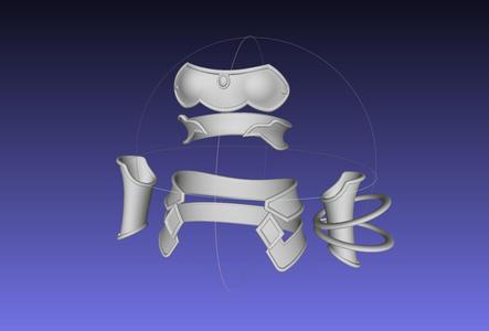 Sword Art Online Alicization Asuna Underworld Armorset