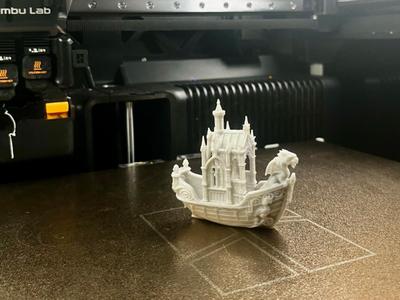 Gothic 3D benchy cathedral