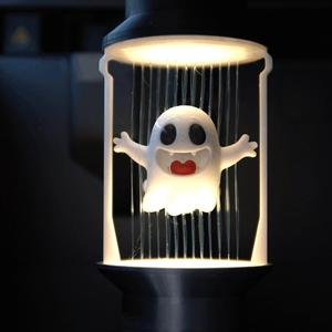 String Ghost - Multicolor Suspended Lamp
