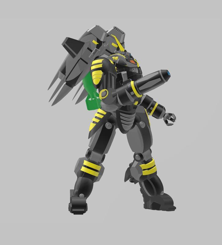 American Mecha Wind Spirit Battlearmor