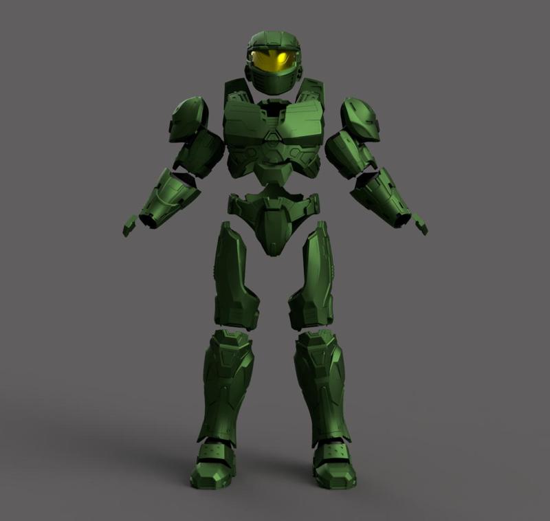 Mk IV Halo Infinite Armor Core Cosplay