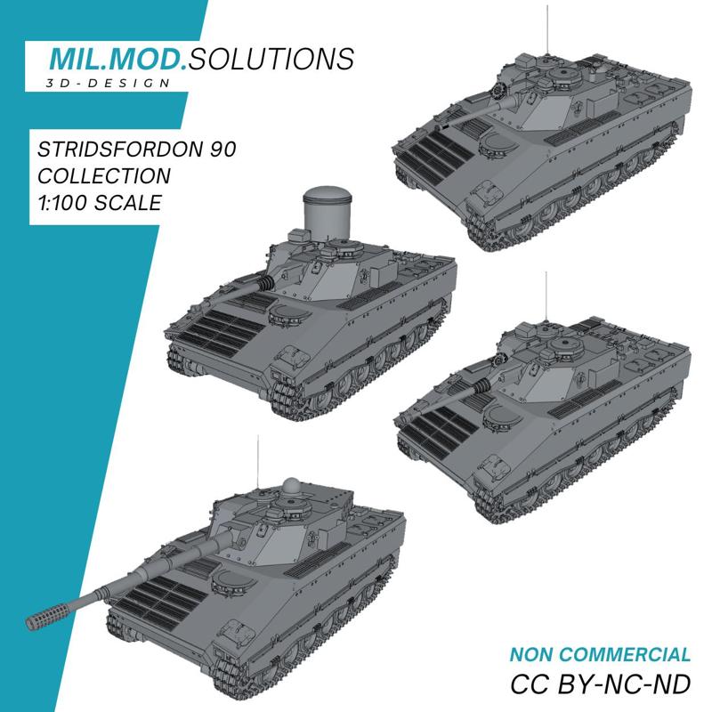 CV90 Collection (Stridsfordon 90 Strf 90)