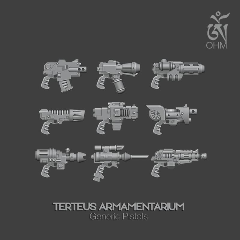 Terteus Armamentarium - Generic Pistols