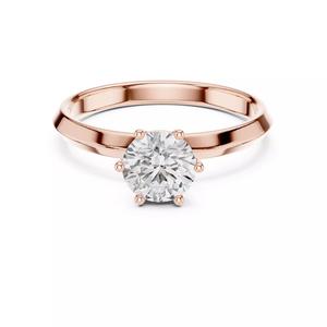 Round Cut Diamond Engagement Wedding Ring ALL SIZES STL Video