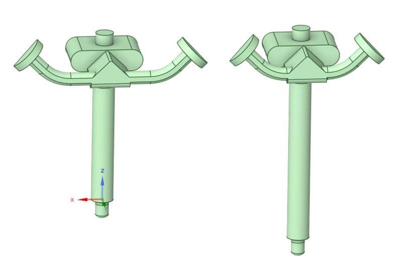 The Millennium Falcon's cockpit rudder handle. Scale1/43