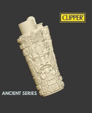 CLIPPER LIGHTER CASE AZTEC TOTEM - ANCIENT SERIES FIGURE