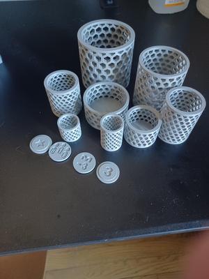 Infinity Silhouettes With Marker Tops